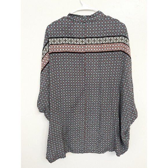 Victoria Secret Kimono Boho Cover Up Cardigan Open Front  Small Festival Rayon - Picture 7 of 8